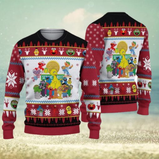 Sesame Street Christmas Ugly Sweater