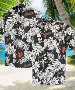 San Francisco Giants Team Hibiscus Pattern Aloha Hawaiian Shirt