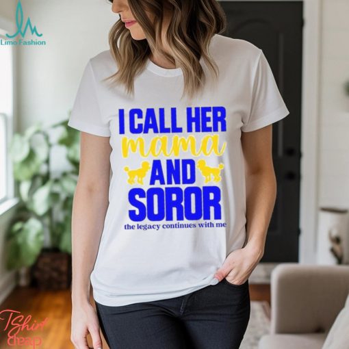 Sgrho Sorority T Shirt Matching Mother And Daughter Sisterhood Couples Family T Shirts Gift For’s Day Legacy Hbcu Unisex Classic