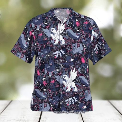 Shadow Pokemon Tropical Hawaiian Shirt For Men And Women