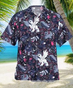 Shadow Pokemon Tropical Hawaiian Shirt For Men And Women