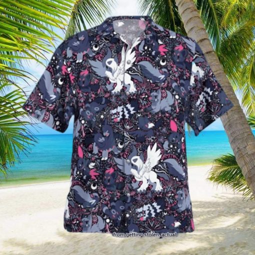 Shadow Pokemon Tropical Hawaiian Shirt For Men And Women