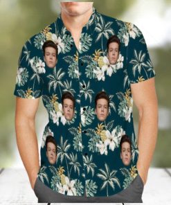 Shameless Hawaiian Shirt Custom Photo Hawaiian Shirt Floral Pattern Hawaiian Shirt