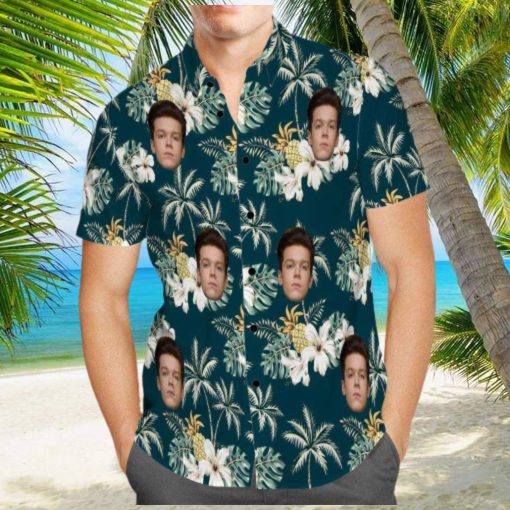 Shameless Hawaiian Shirt Custom Photo Hawaiian Shirt Floral Pattern Hawaiian Shirt