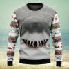 Santa Claus Fishing Ugly Christmas Sweater Thankgiving Gift Men Women