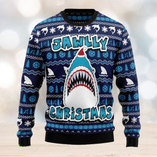 Shark Jawlly Ugly Christmas Sweater Thankgiving Gift Men Women