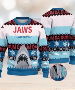 Shark Jaws Shark Christmas Gift Sweater 3D All Over Printed Ugly Christmas Sweater