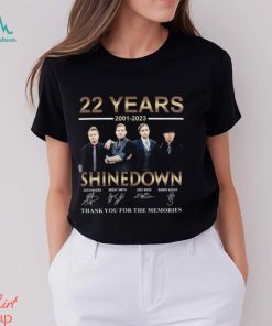 Shinedown Band 22 Years Graphic Shirt Rock Tour 2023 Signature Unisex Hoodie