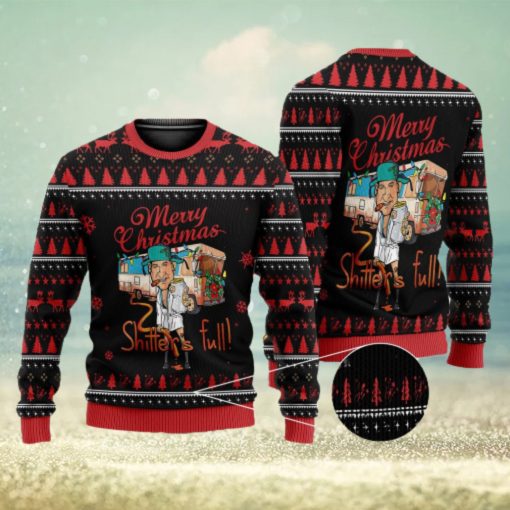 Shitters Full 3D All Over Printed Ugly Christmas Sweater Christmas Gift For Family