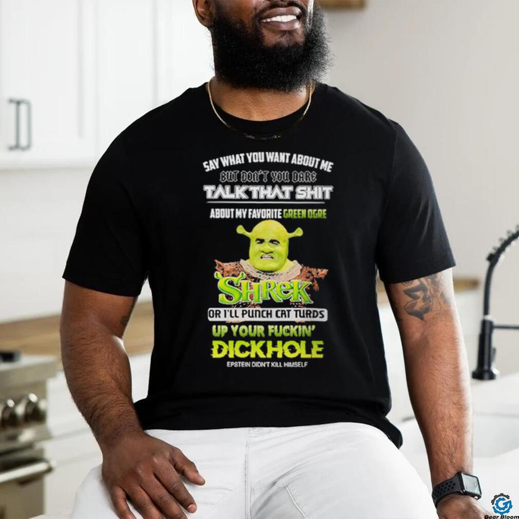 Trump Mugshot Shrek Meme Shirt