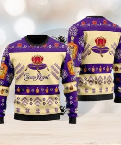 Simplee Crown Royal Christmas Gift Sweater All Over Print 3D Sweater