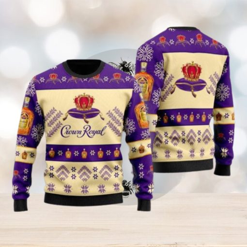 Simplee Crown Royal Christmas Gift Sweater All Over Print 3D Sweater