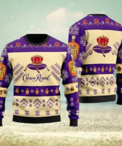 Simplee Crown Royal Christmas Gift Sweater All Over Print 3D Sweater