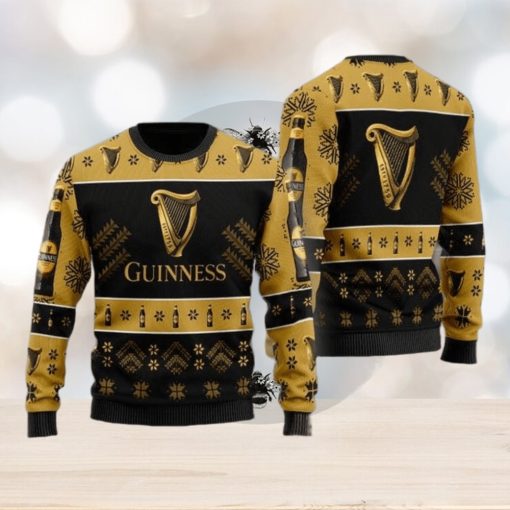 Simplee Guinness Beer Christmas Gift Sweater All Over Print 3D Sweater