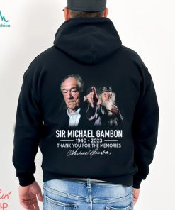 Sir Michael John Gambon 1940 – 2023 Thank You For The Memories T Shirt