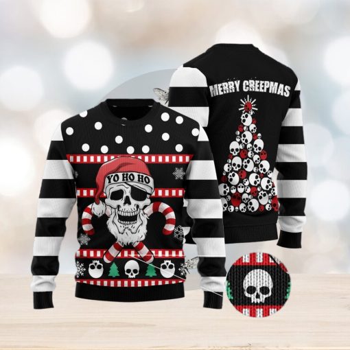 Skull Creepmas Ugly Christmas Sweater Gift Men Women