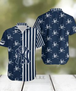 Skull Halloween New York Yankees Hawaiian Shirt MLB Gifts