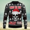 Leopard Cute Face Ugly Christmas Sweater Thankgiving Gift Men Women