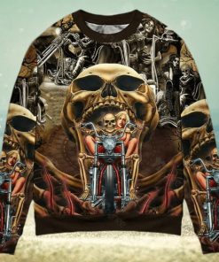 Skull Stay Wild Never Let Them Tame You Ugly Christmas Sweater