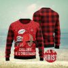 Funny Dogs Make Me Happy Ugly Christmas Sweater Holiday For Men And Women