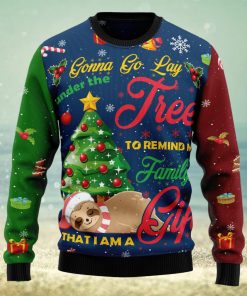 Sloth Gift Ugly Christmas Sweater Thankgiving Gift Men Women