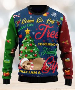 Sloth Gift Ugly Christmas Sweater Thankgiving Gift Men Women