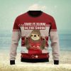 Santa Hockey Best Pucking Ever Ugly Christmas Sweater Gift Men Women