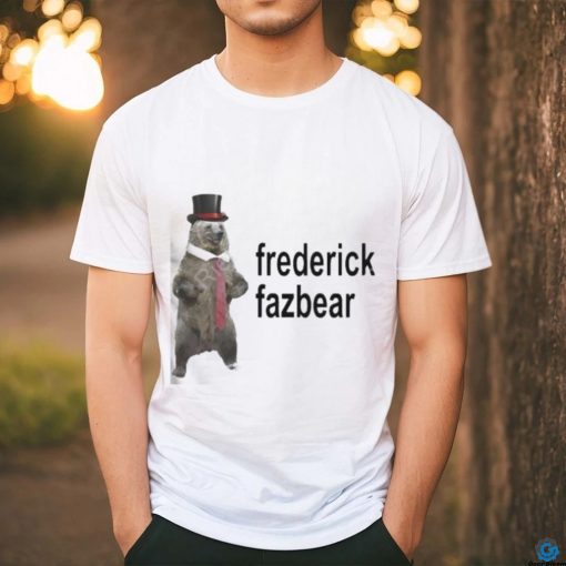 Snazzy Seagull Design Fancy Frederick Fazbear Shirt