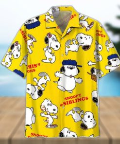 Snoopy And Siblings Summer Time Hawaiian Shirt