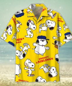 Snoopy And Siblings Summer Time Hawaiian Shirt