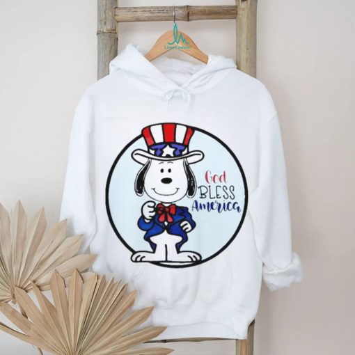 Snoopy God Bless America Shirt