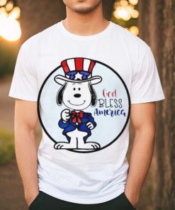 Snoopy God Bless America Shirt