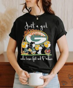 Snoopy just a girl who lover Christmas and love Green Bay Packers