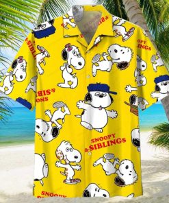 Snoopy Summer Time 020805 Beach Fashion Summer Fan Hot Design Figure Space Awesome Hawaiian Shirt