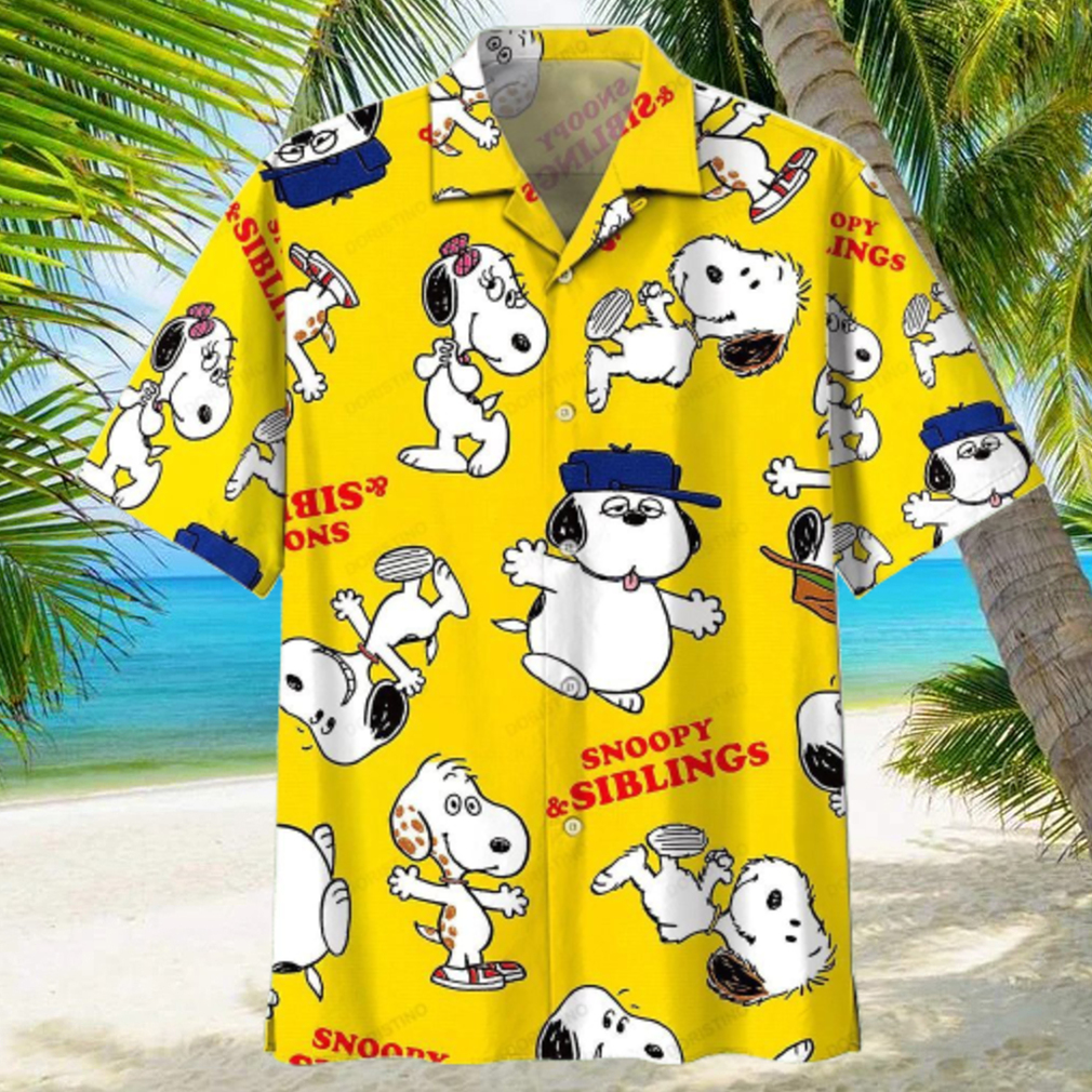 Cute Snoopy New York Yankees Snoopy Lover Hawaiian Shirt Summer