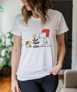 Baltimore Orioles Snoopy & Woodstock Christmas Shirt Cotton Shirt