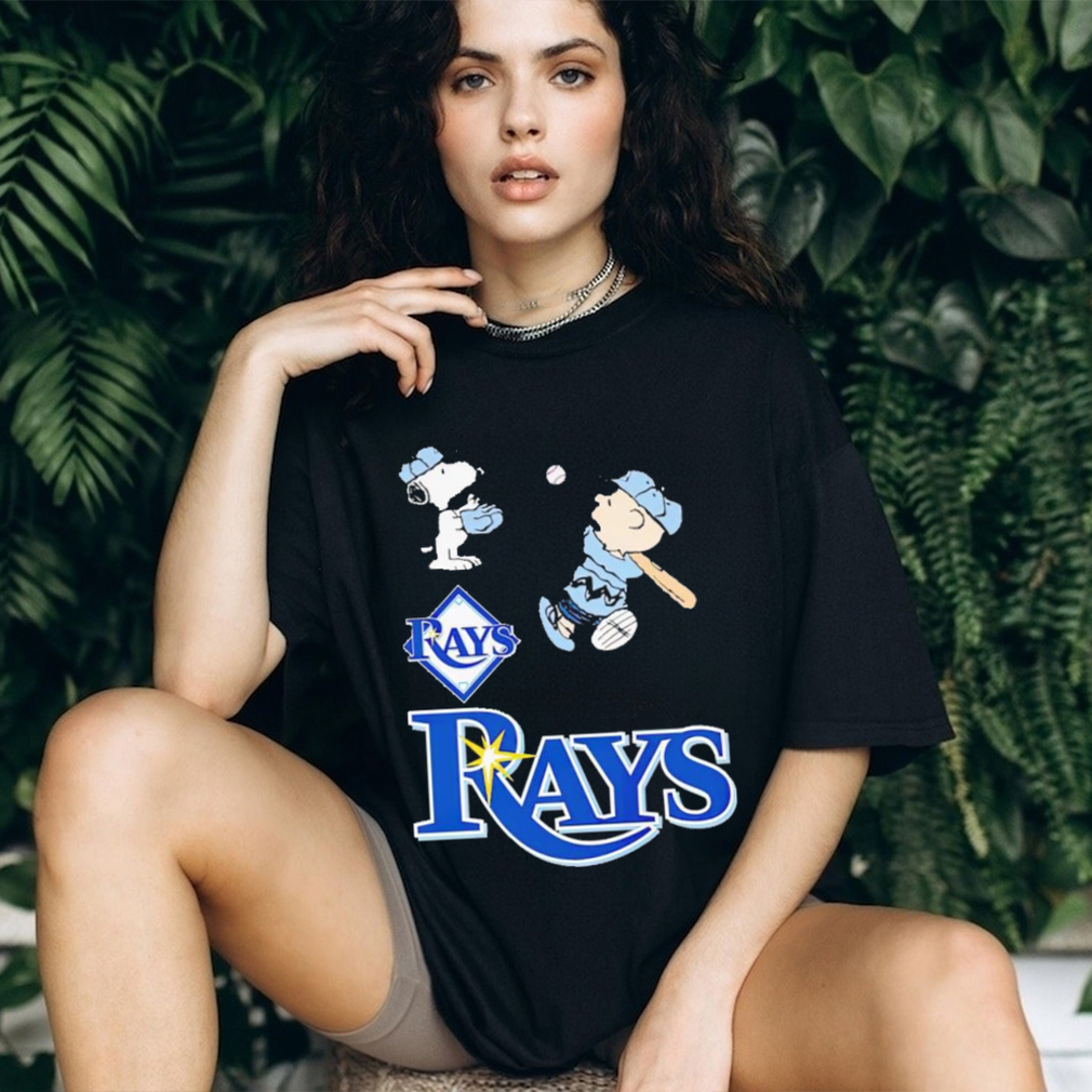 Tampa Bay Rays Let's Play Baseball Together Snoopy MLB Premium