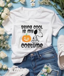 Snoopy and Pumpkin being cool is my costume Halloween T Shirt