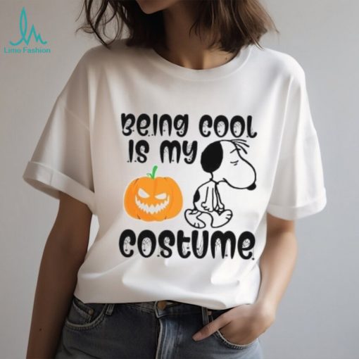 Snoopy and Pumpkin being cool is my costume Halloween T Shirt