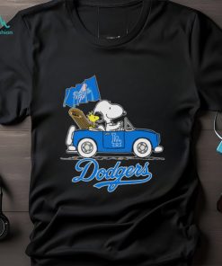 MLB Baseball Los Angeles Dodgers Snoopy The Peanuts Movie Shirt Hoodie