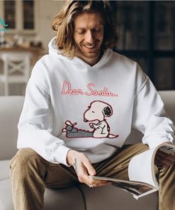 Snoopy dear santa theme shirt