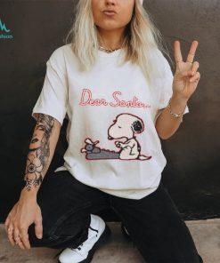 Snoopy dear santa theme shirt