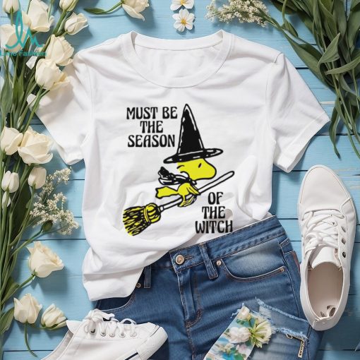 Snoopy must be the season of the witch shirt