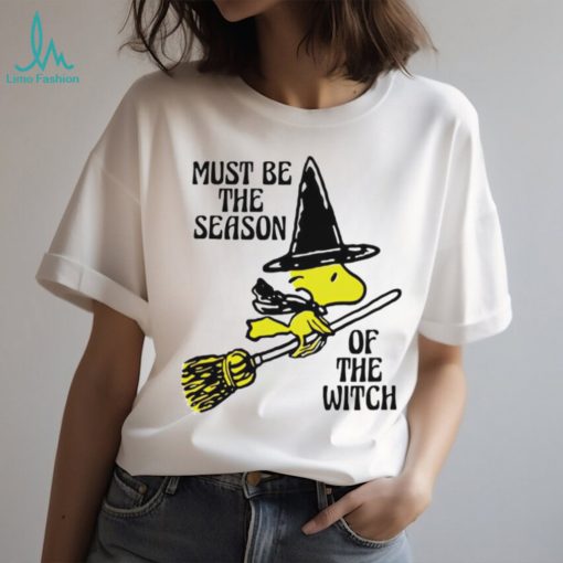 Snoopy must be the season of the witch shirt