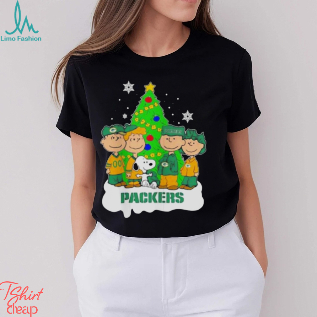 Green Bay Packers Christmas ELF Funny NFL Women's T-Shirt