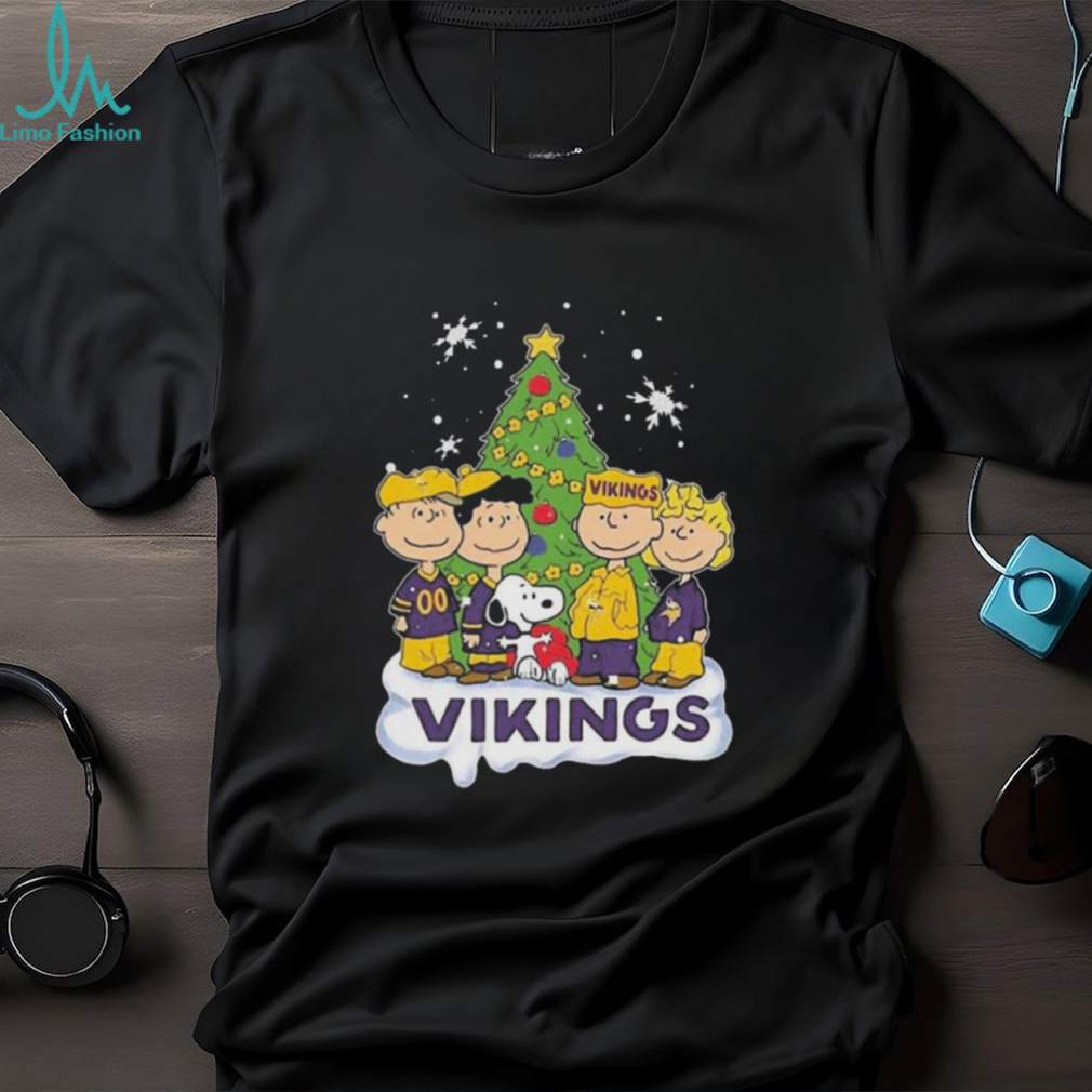 Snoopy The Peanuts Minnesota Vikings Christmas Funny Shirt - High-Quality  Printed Brand