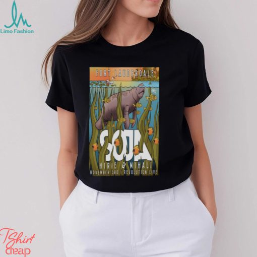 Soja Nov Tour 2023 Hirie & Hihali Revolution Live Fort Lauderdale T shirt