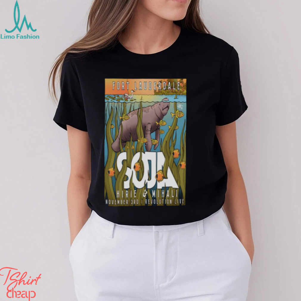 Soja Nov Tour 2023 Hirie & Hihali Revolution Live Fort Lauderdale T shirt Soja Nov Tour 2023 Hirie & Hihali Revolution Live Fort Lauderdale T shirt
