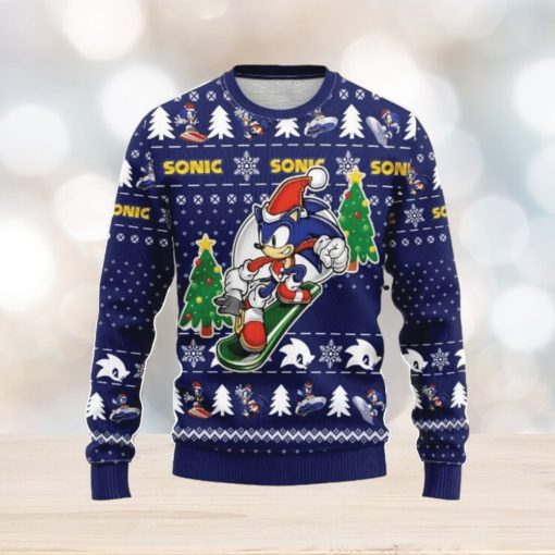 Sonic Characters Ugly Xmas Christmas Sweater Christmas Gift