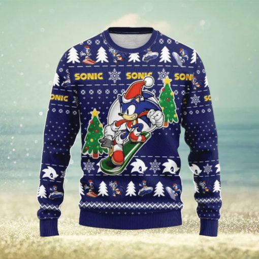 Sonic Characters Ugly Xmas Christmas Sweater Christmas Gift